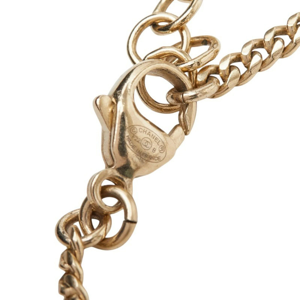 CHANEL Black Pearl Logo Charm Bracelet - Picture 6 of 7